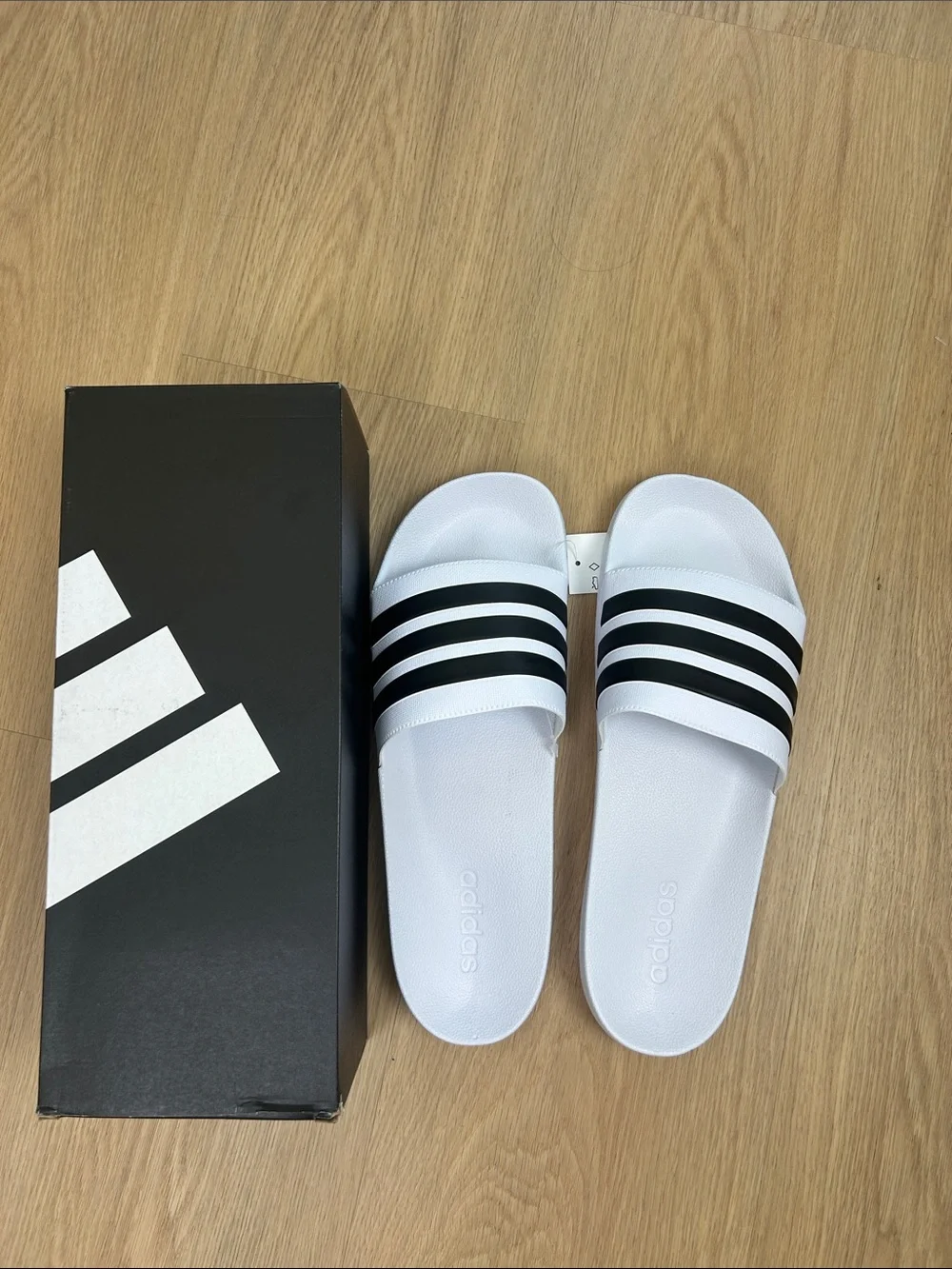 NIB adidas Slides Sandals size 17